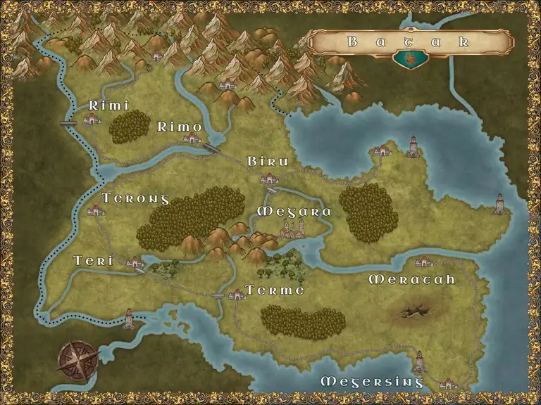 Fantasy Landkarte