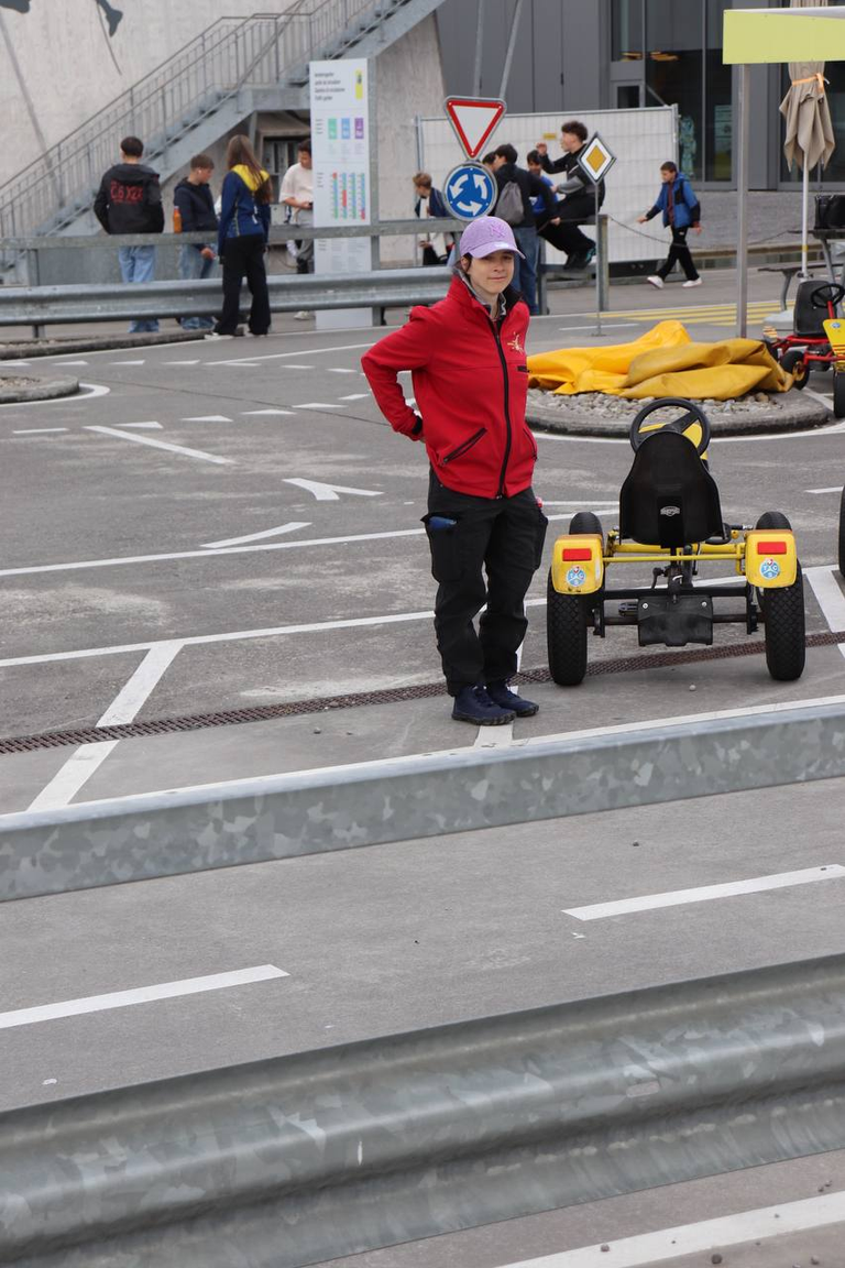 Michelle Luttringer im Verkehrshaus